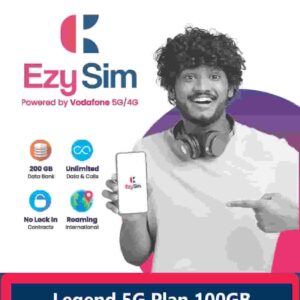 EzySim Legend Plan 100GB