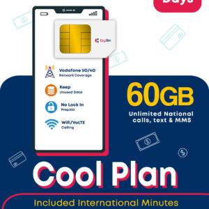 Cool Physical SIM 3Months