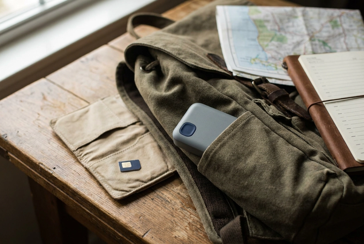 Professional header image for list-based article: Why EzyTag and EzySim Make the Ultimate Travel Duo