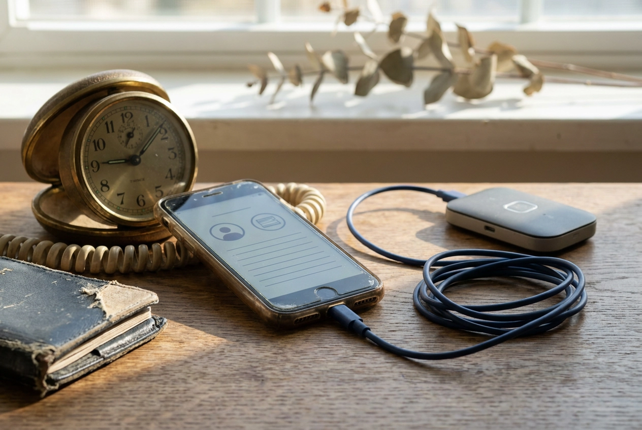 Professional header image for educational tutorial: Do WhatsApp Calls Burn Data or International Minutes?